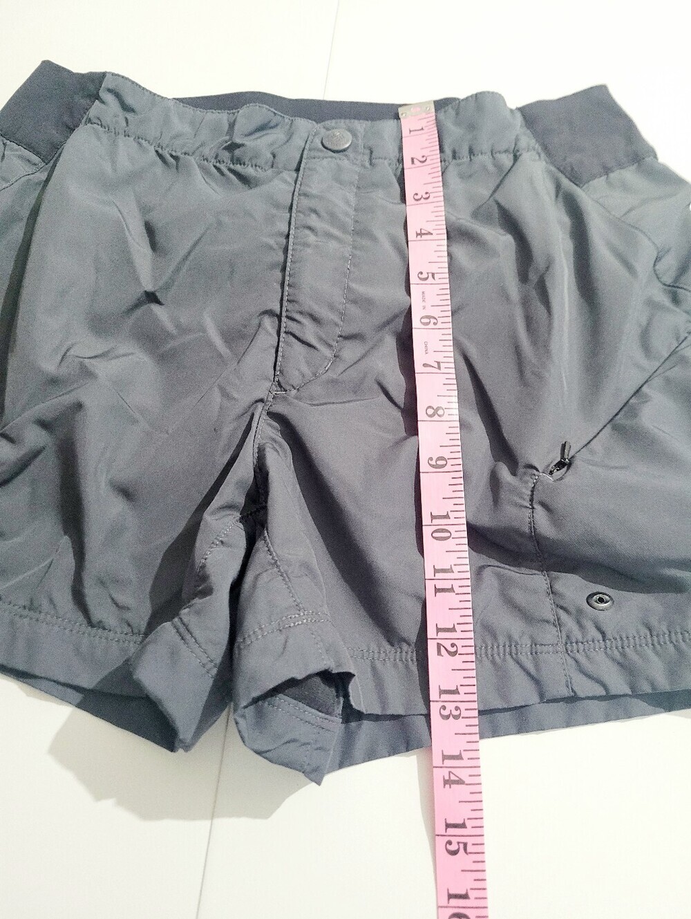 Columbia Titanium Women's Blue Size S Hiking Trail Shorts 4" Inseam Zip Pockets - Picture 5 of 11